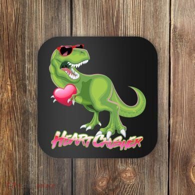 Valentine T-Rex Heart Crusher Coaster