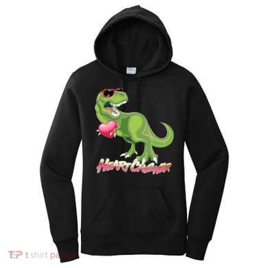 Valentine T-Rex Heart Crusher Women's Hoodie