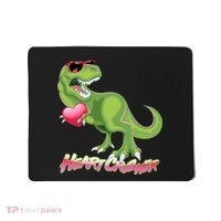 Valentine T-Rex Heart Crusher Mousepad thumb 0