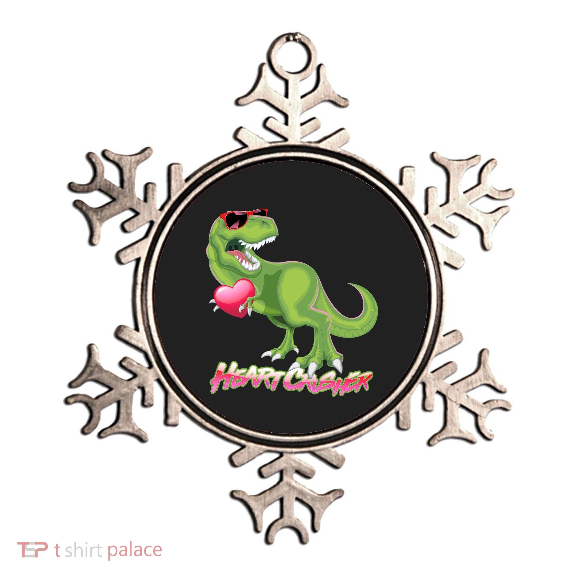 Valentine T-Rex Heart Crusher Ornament