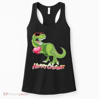 Valentine T-Rex Heart Crusher Women's Tank Top