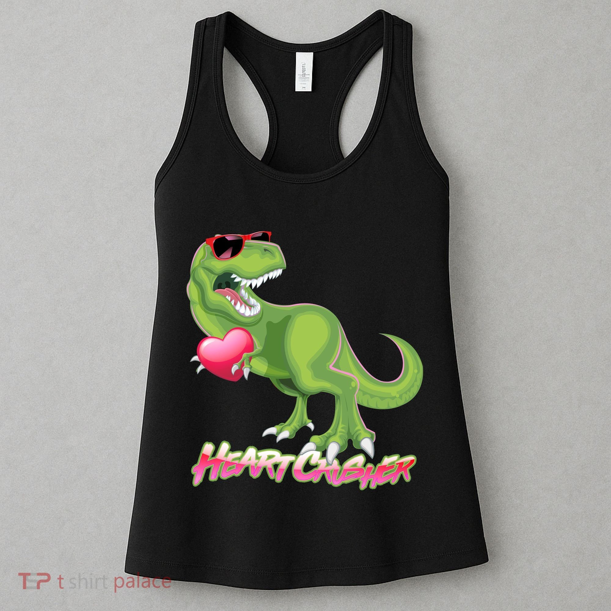Valentine T-Rex Heart Crusher Women's Tank Top