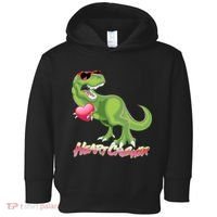 Valentine T-Rex Heart Crusher Toddler Hoodie thumb 0