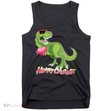 Valentine T-Rex Heart Crusher Tank Top