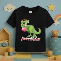 Valentine T-Rex Heart Crusher Toddler T-Shirt thumb 3