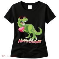 Valentine T-Rex Heart Crusher Women's T-Shirt thumb 0