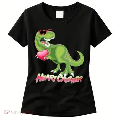 Valentine T-Rex Heart Crusher Women's T-Shirt