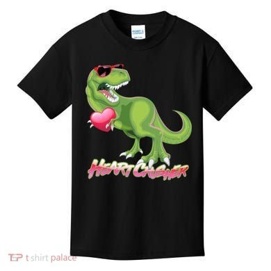 Valentine T-Rex Heart Crusher Kids T-Shirt