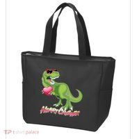 Valentine T-Rex Heart Crusher Tote Bag thumb 3