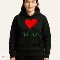 Valentine Video Game Controllers Heart Hoodie thumb 5