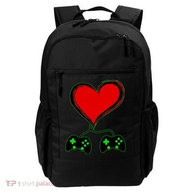 Valentine Video Game Controllers Heart Backpack