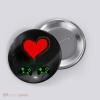 Valentine Video Game Controllers Heart Button thumb 0