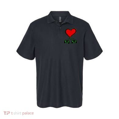 Valentine Video Game Controllers Heart Polo