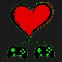 Valentine Video Game Controllers Heart Women's Tank Top thumb 5