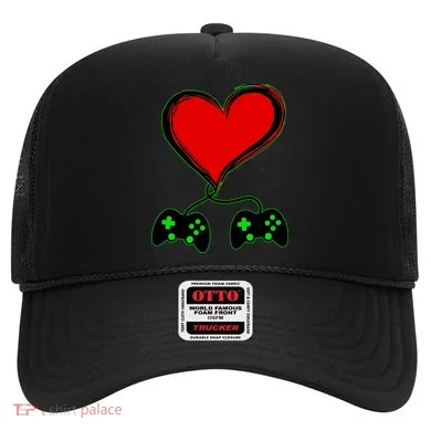 Valentine Video Game Controllers Heart Hat
