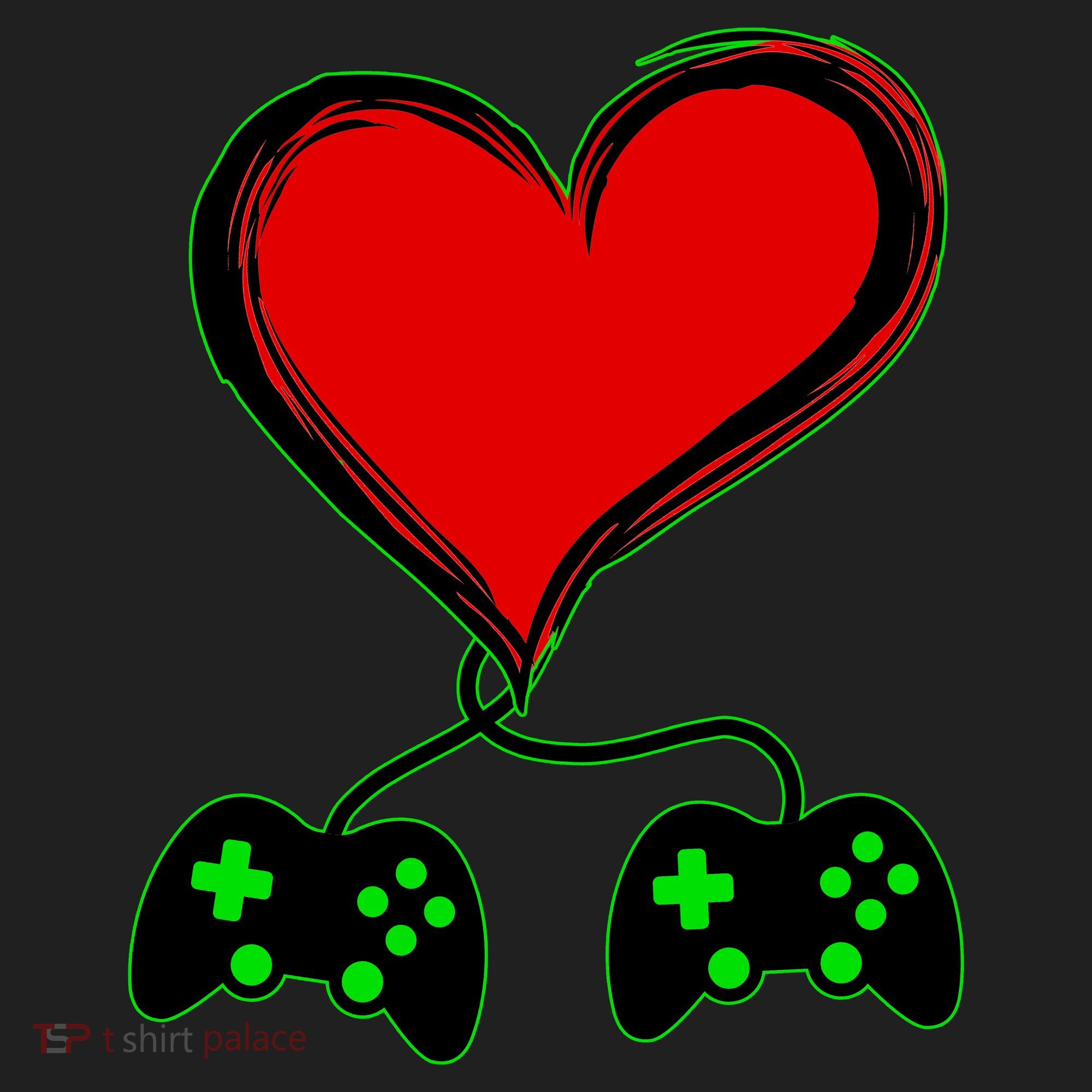 Valentine Video Game Controllers Heart Hat