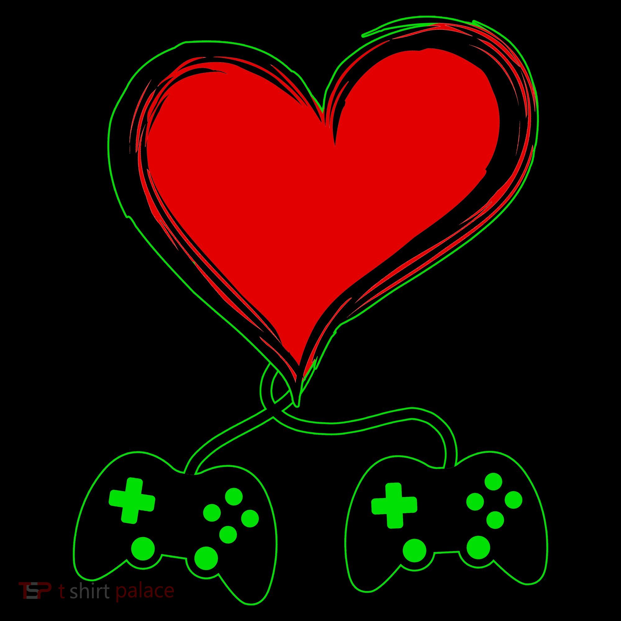 Valentine Video Game Controllers Heart Tote Bag