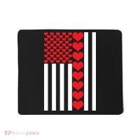 Valentines Day American Flag Mousepad thumb 0