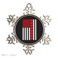 Valentines Day American Flag Ornament thumb 0