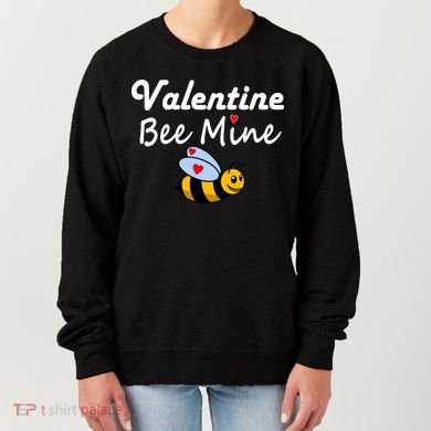 Valentine's Day Bee Mine Women's Sweatshirt
