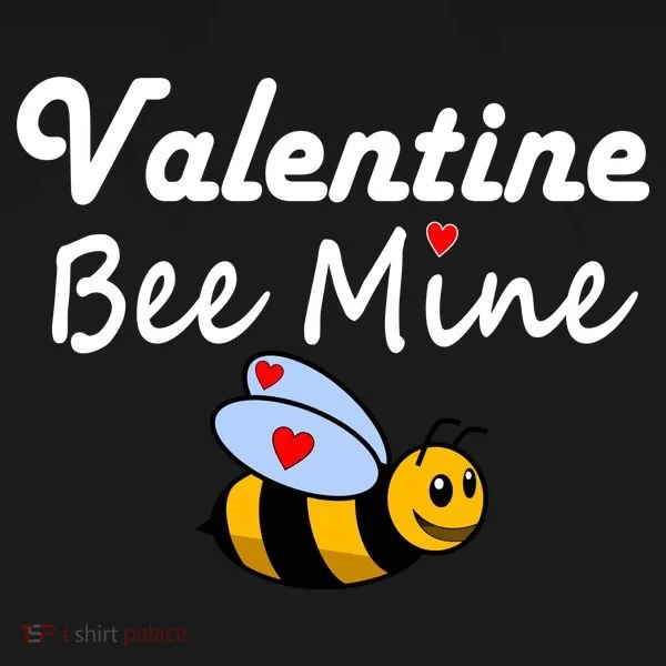 Valentine's Day Bee Mine Bucket Hat