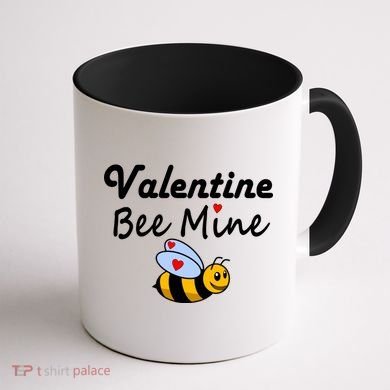 Valentine's Day Bee Mine Coffee Mug back