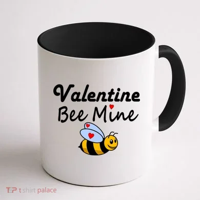 Valentine's Day Bee Mine Coffee Mug back
