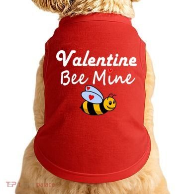 Valentine's Day Bee Mine Doggie Tank