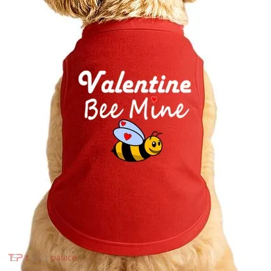 Valentine's Day Bee Mine Doggie Tank