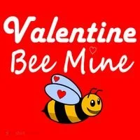 Valentine's Day Bee Mine Doggie Tank thumb 4