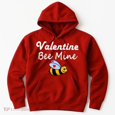 Valentine's Day Bee Mine Hoodie