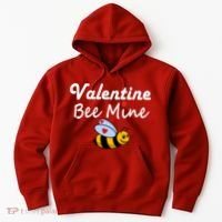 Valentine's Day Bee Mine Hoodie thumb 0