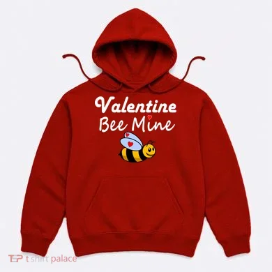 Valentine's Day Bee Mine Hoodie