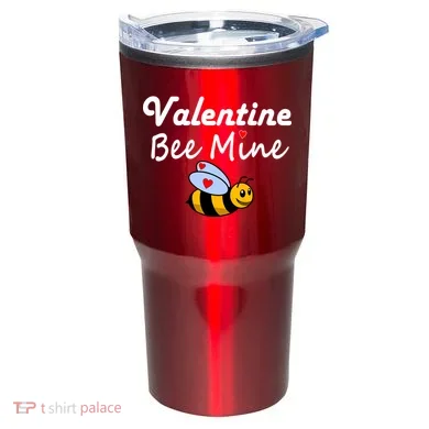 Valentine's Day Bee Mine Tumbler