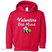 Valentine's Day Bee Mine Toddler Hoodie thumb 0