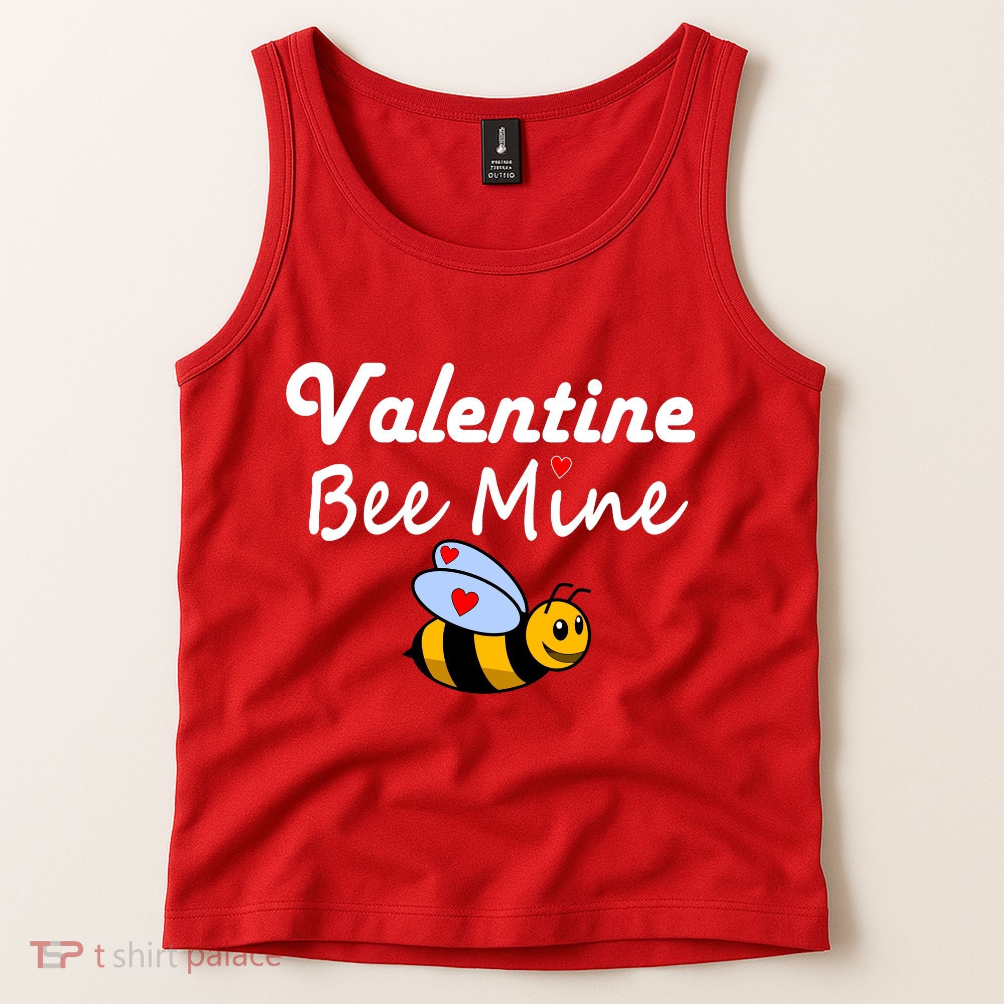 Valentine's Day Bee Mine Tank Top