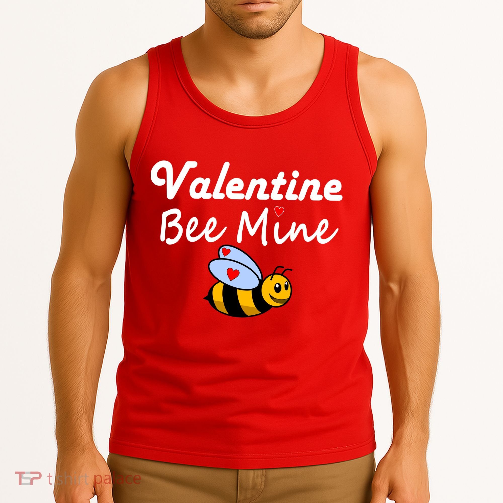 Valentine's Day Bee Mine Tank Top