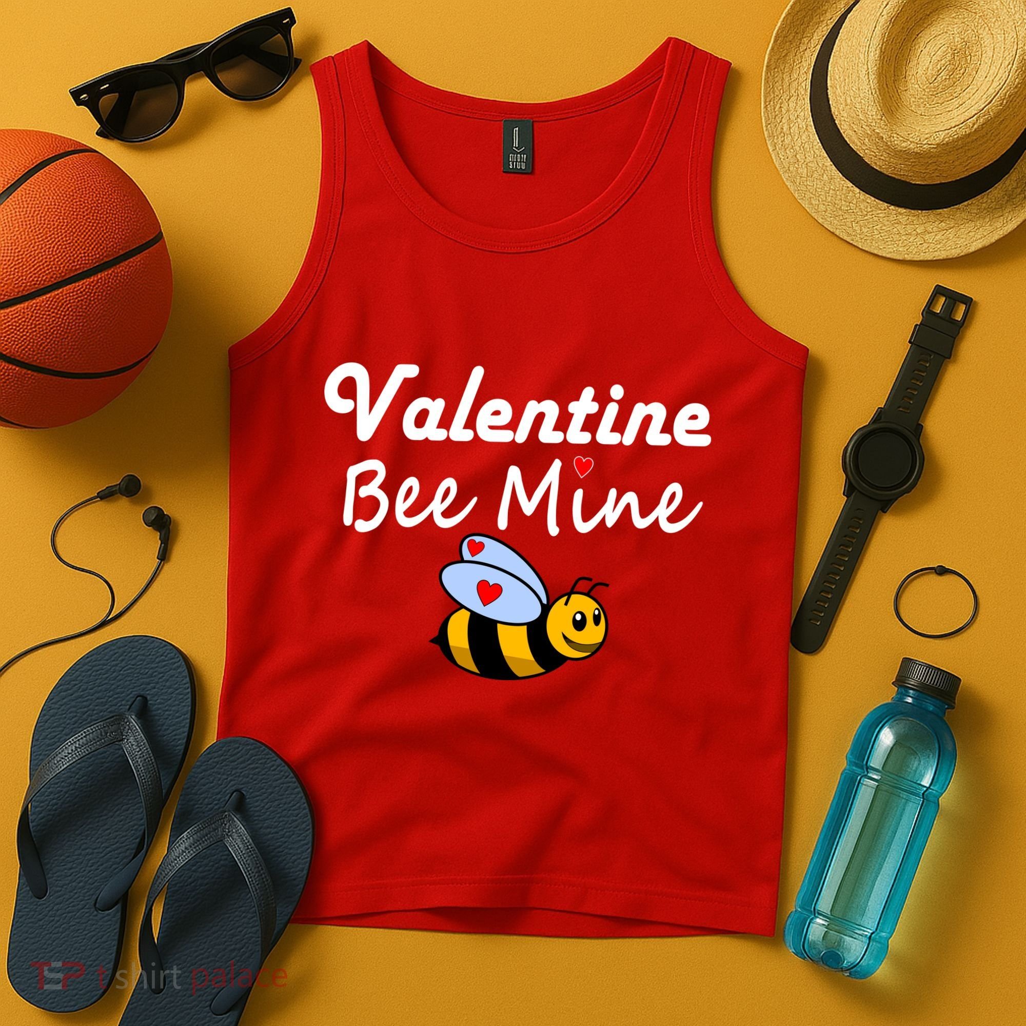 Valentine's Day Bee Mine Tank Top