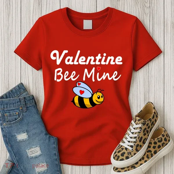 Valentine's Day Bee Mine Women's T-Shirt