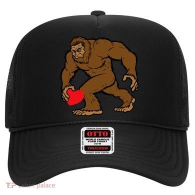 Valentines Day Bigfoot Heart Sasquatch Hat
