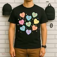 Valentine's Day Candy Hearts T-Shirt thumb 6