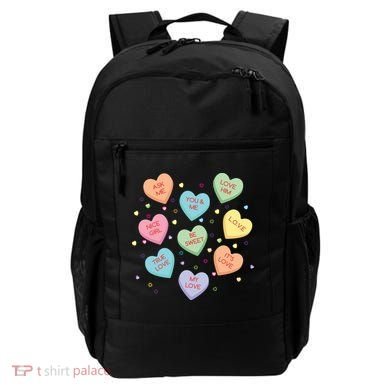 Valentine's Day Candy Hearts Backpack