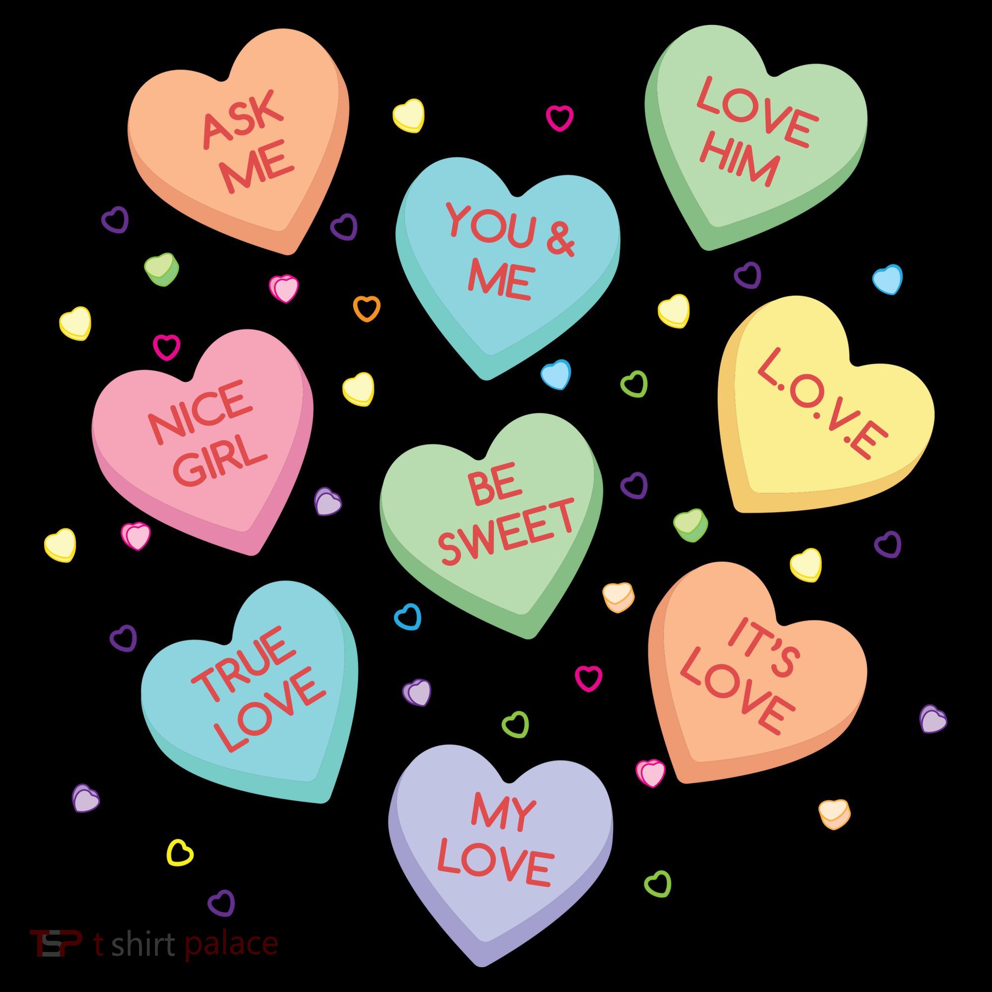 Valentine's Day Candy Hearts Coffee Mug