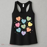 Valentine's Day Candy Hearts Women's Tank Top thumb 3