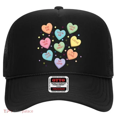 Valentine's Day Candy Hearts Hat