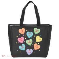 Valentine's Day Candy Hearts Tote Bag thumb 0