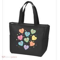 Valentine's Day Candy Hearts Tote Bag thumb 3