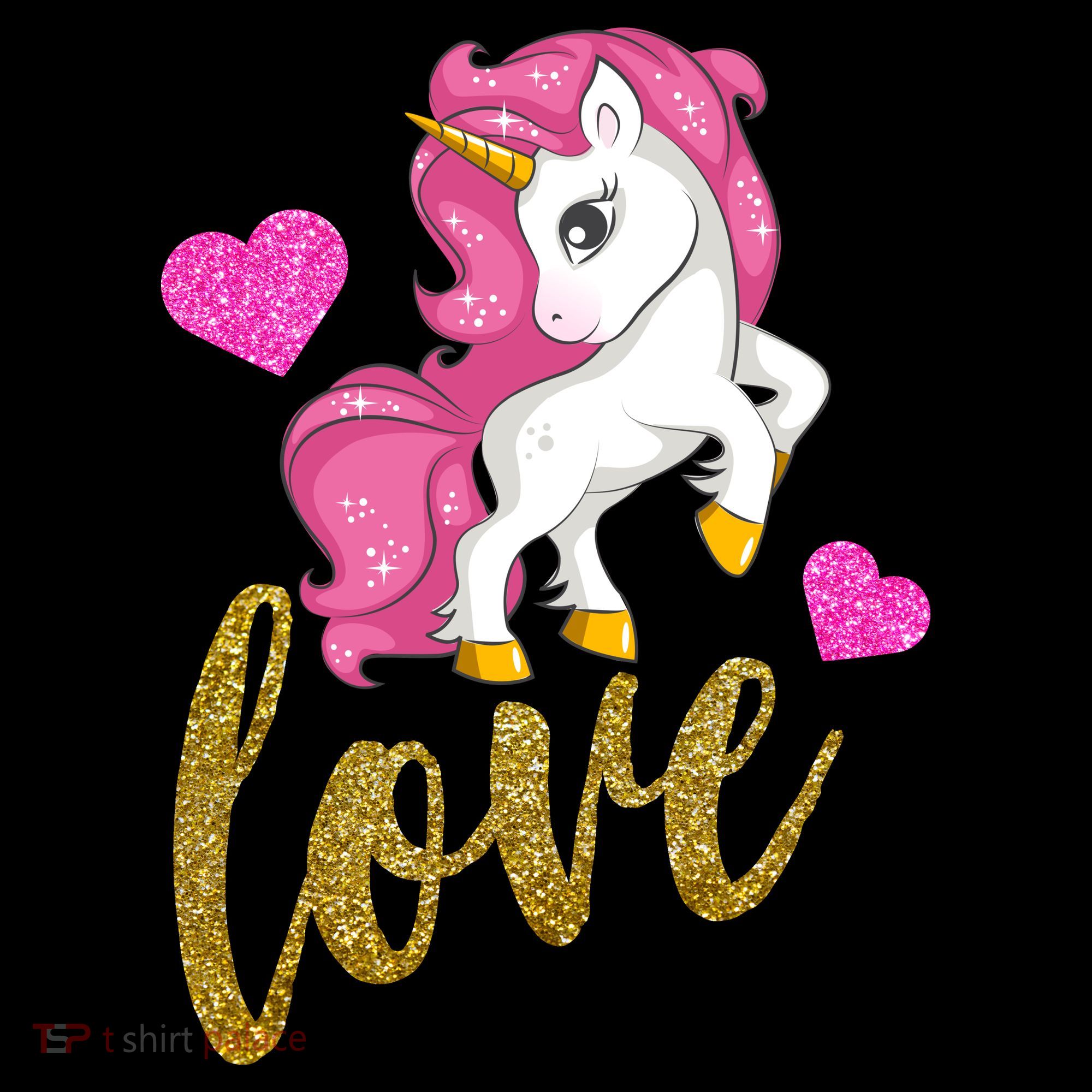 Valentines Day Cute Unicorn Love Women's Tank Top