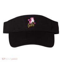 Valentines Day Cute Unicorn Love Visor thumb 0