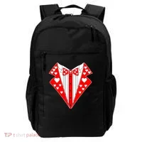 Valentine's Day Heart Tuxedo Backpack thumb 0
